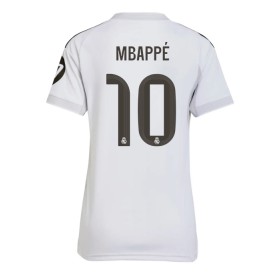 Damen Fußballbekleidung Real Madrid Kylian Mbappe #10 Heimtrikot 2025-26 Kurzarm